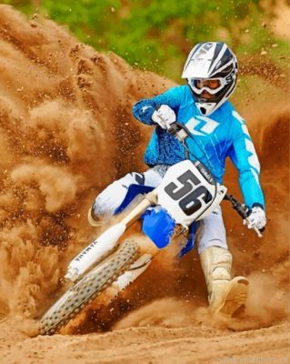 Aesthetic Motocross Painting By Numbers.png