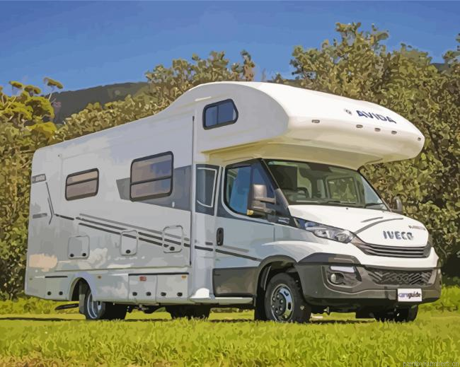 Aesthetic Motorhome Painting By Numberss.png