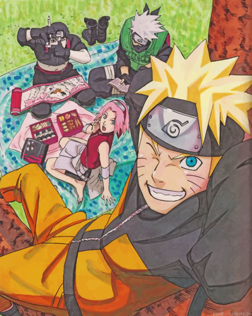 Aesthetic Naruto Painting By Numbers.png