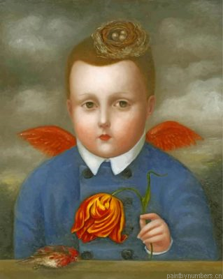 Aesthetic Primitive Man Painting By Numbers.png