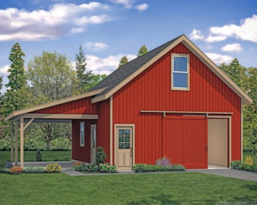 Aesthetic Red Barn Painting By Numbers.png