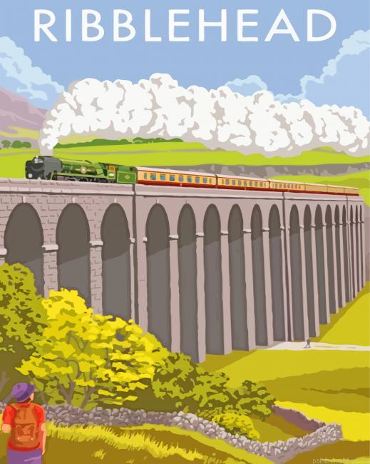 Aesthetic Ribblehead Viaduct Painting By Numberss.png