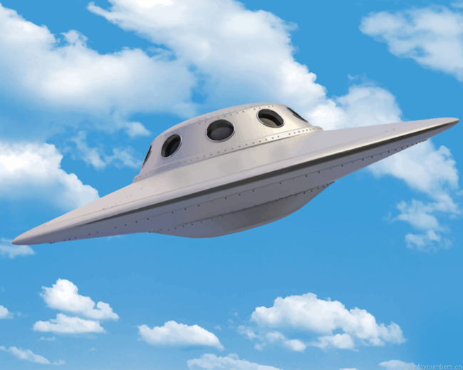 Aesthetic Ufo Painting By Numbers.png