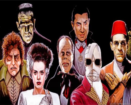 Aesthetic Universal Monsters Painting By Numbers.png