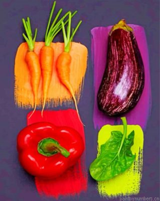 Aesthetic Vegetables Painting By Numbers.png