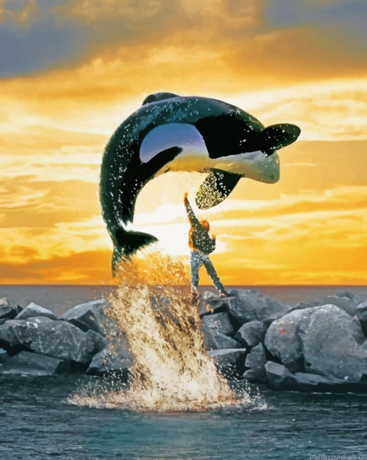 Aesthetic Whale Painting By Numberss.png