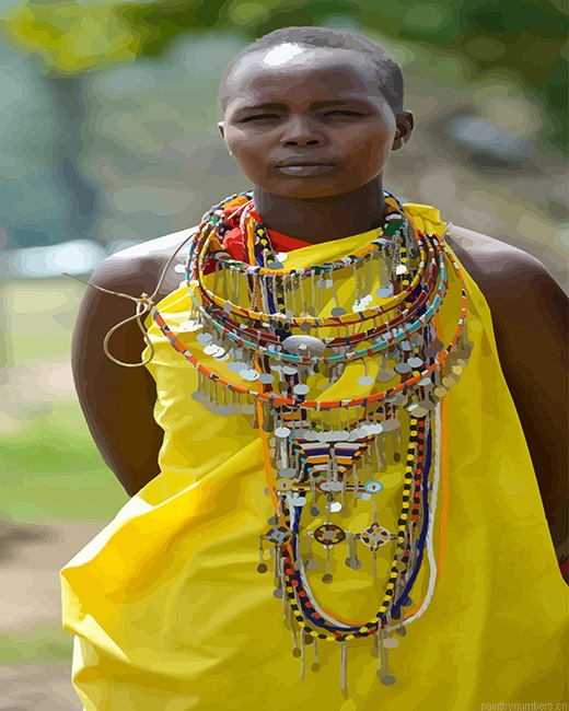 African Kenyan Girl Painting By Numberss.png