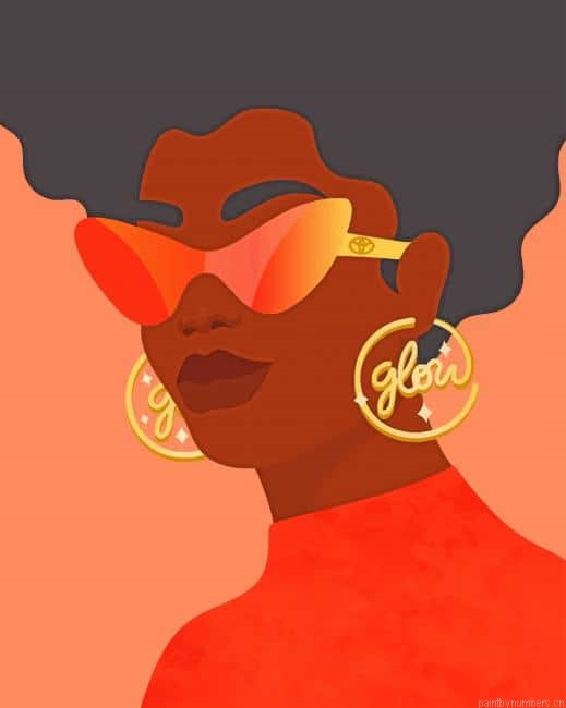 African Style Girl Painting By Numberss.png