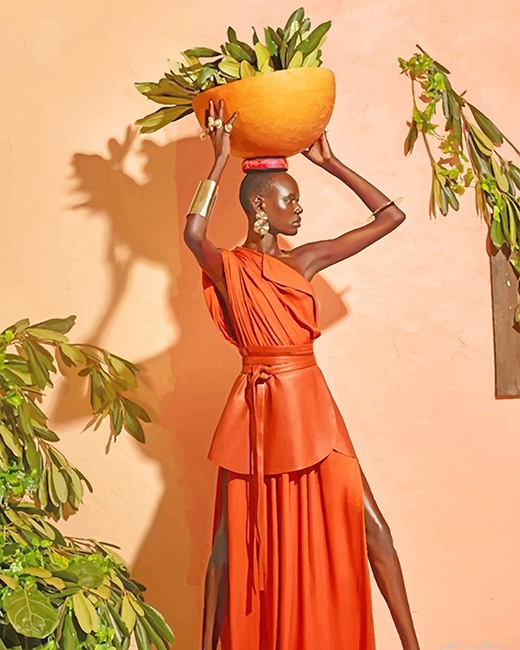 African Women Shooting Painting By Numbers.png