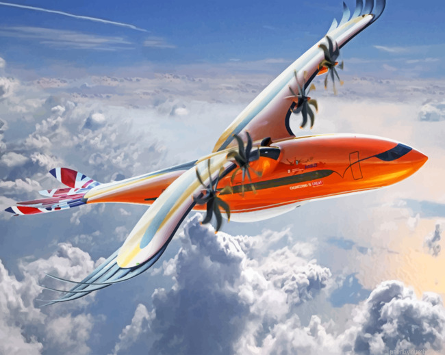 Airbus Airplane Painting By Numbers.png