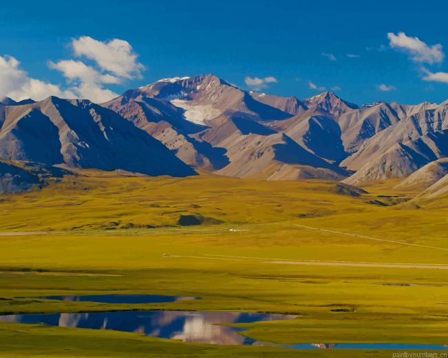 Alaska Landscape Landscapes Painting By Numberss.png