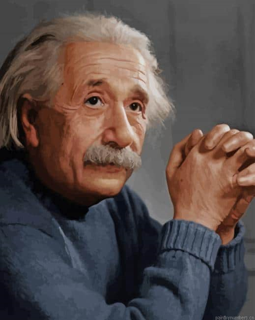 Albert Einstein Portrait Painting By Numberss.png