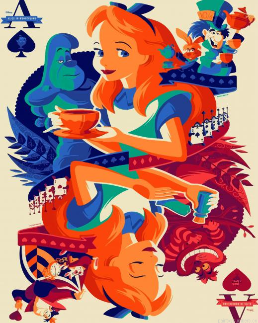 Alice In Wonderland Animations Painting By Numberss.png