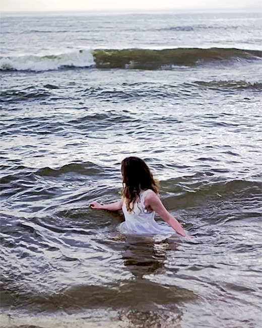 Alone In The Beach Painting By Numbers.png
