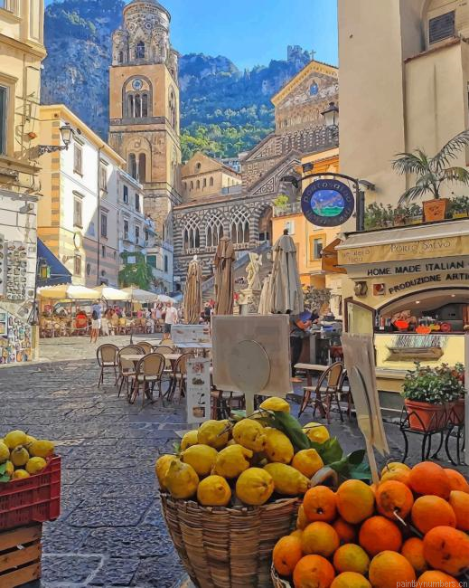 Amalfi Coast Cities Painting By Numbers.png