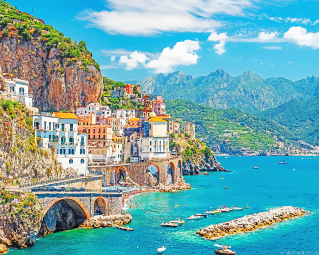 Amalfi Coast Landscape Painting By Numbers.png