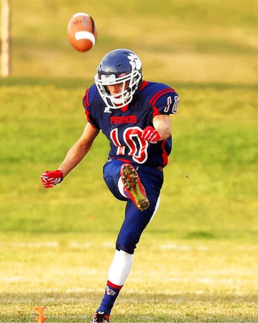 American Football Player Painting By Numberss.png