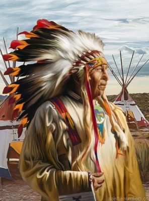 American Indian Man Painting By Numberss.png