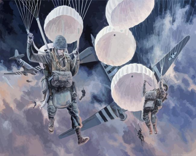 American Paratroopers Painting By Numberss.png