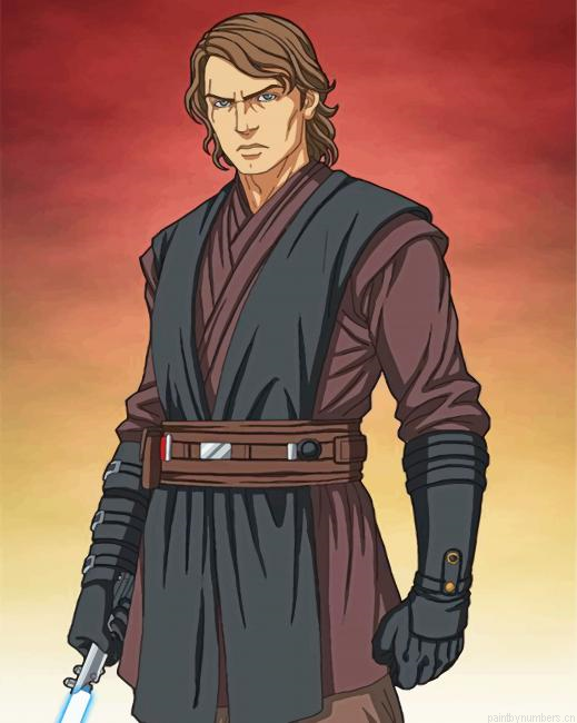 Anakin Skywalker Illustration Painting By Numbers.png