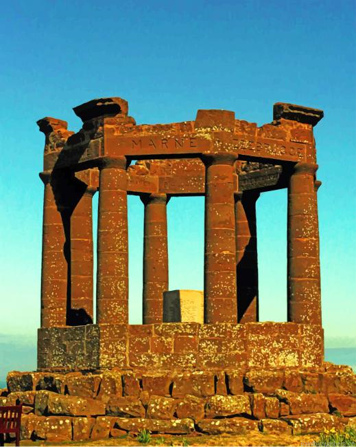 Ancient Roman Temple Painting By Numberss.png