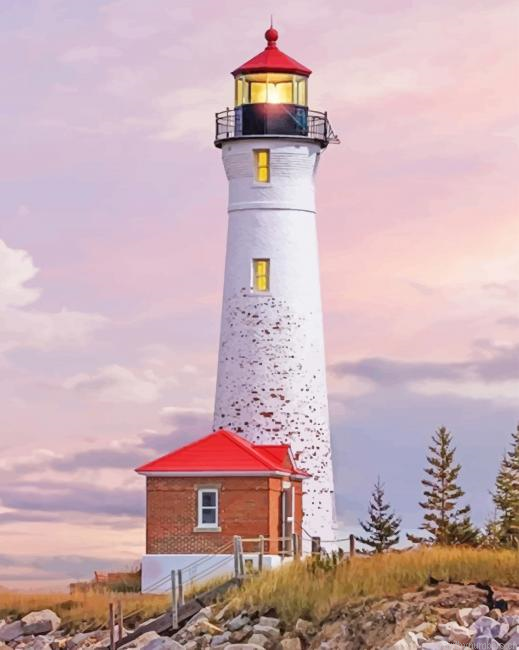 Andaman Lighthouse Painting By Numberss.png
