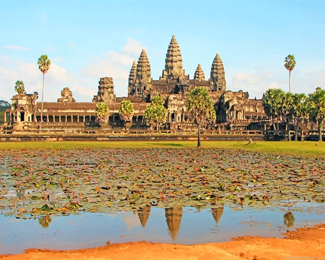 Angkor Wat Temples Painting By Numberss.png