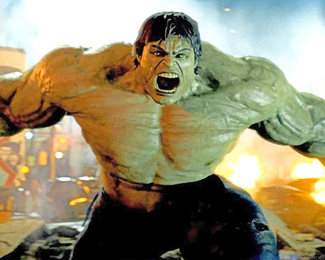 Angry Hulk Superheroes Painting By Numbers.png