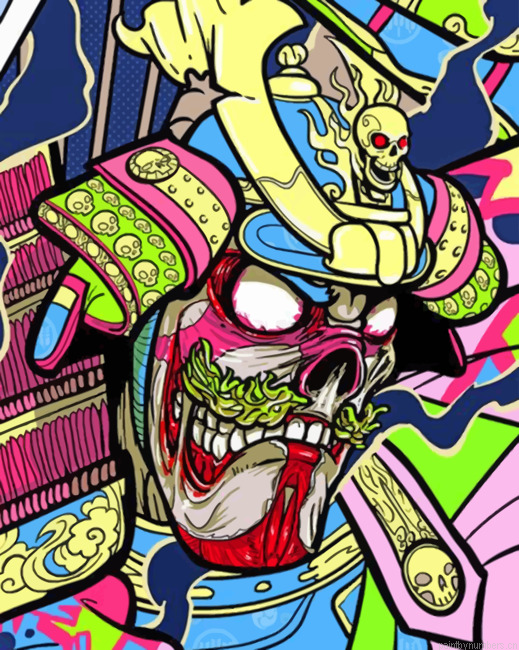 Angry Skull Painting By Numberss.png