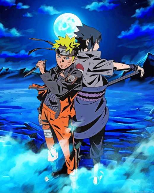 Anime Naruto Painting By Numbers.png