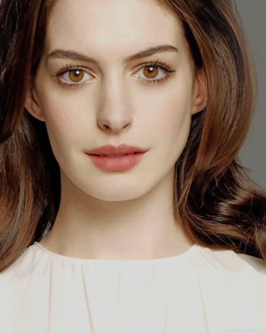 Anne Hathaway Actors Painting By Numberss.png