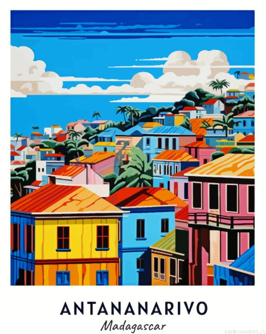 Antananarivo Madagascar Painting By Numberss.png
