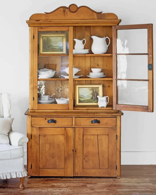 Antique Cupboard Painting By Numbers.png