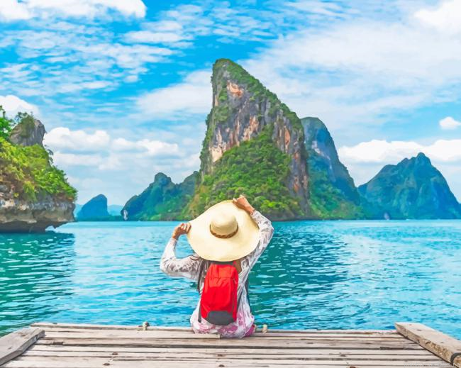 Ao Phang Nga National Park Thailand Travel Painting By Numberss.png