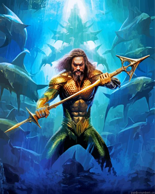 Aquaman Jason Momoa Painting By Numberss.png