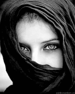Arabic Woman Painting By Numbers.png