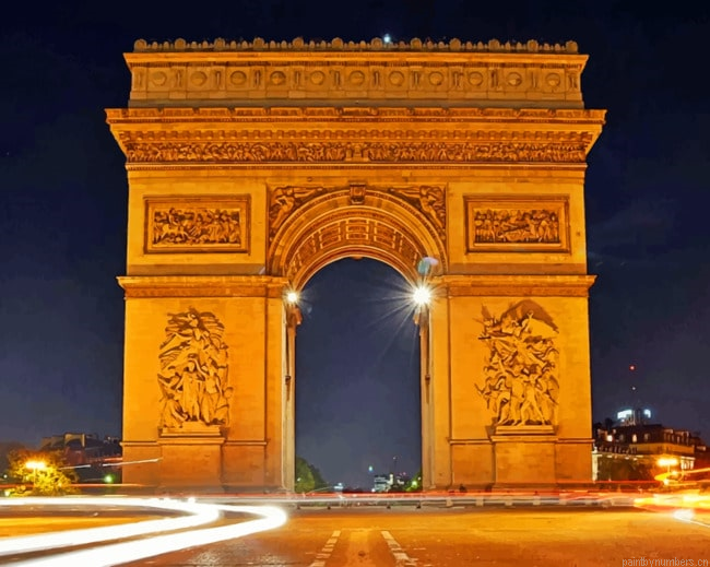 Arc De Triomphe Painting By Numberss.png