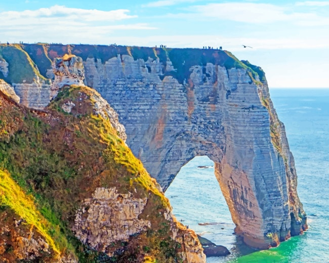 Arch Rock In Coast Painting By Numberss.png