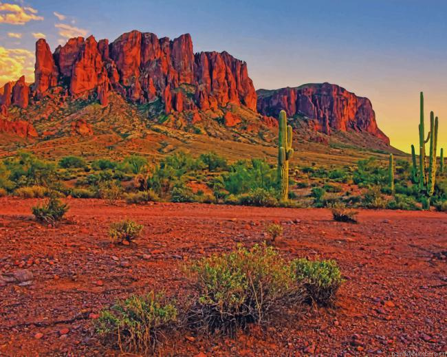 Arizona Desert Landscapes Painting By Numbers.png