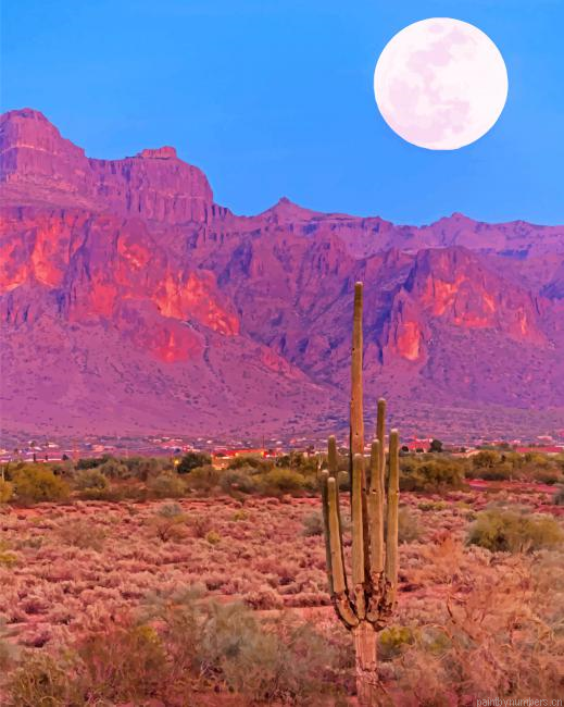 Arizona Landscape Painting By Numberss.png