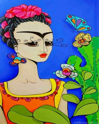 Artistic Frida Kahlo Painting By Numbers.png