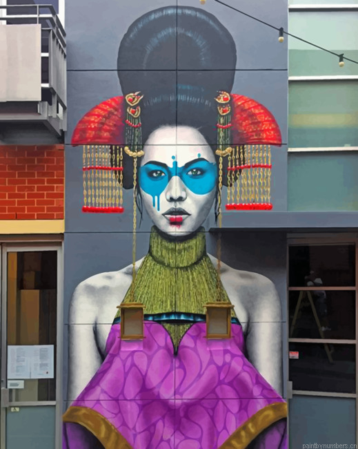 Asian Woman Banksy Painting By Numberss.png
