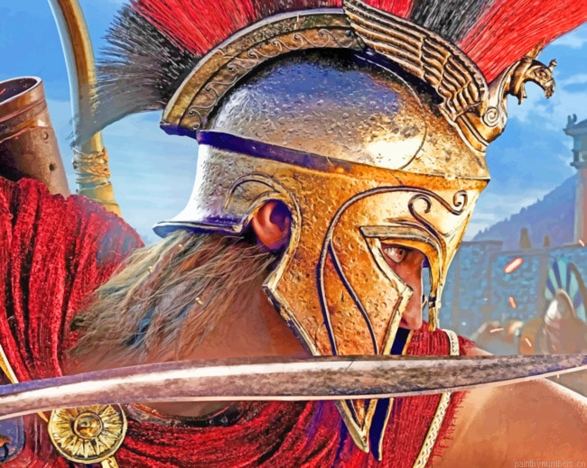 Assassin Creed Odyssey Games Painting By Numberss.png