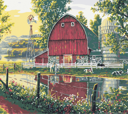 At The Farm Painting By Numbers.png