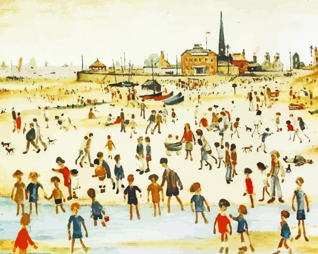 At The Seaside Painting By Numberss.png