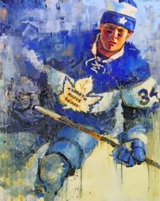 Auston Matthews Toronto Maple Leafs Painting By Numbers.png