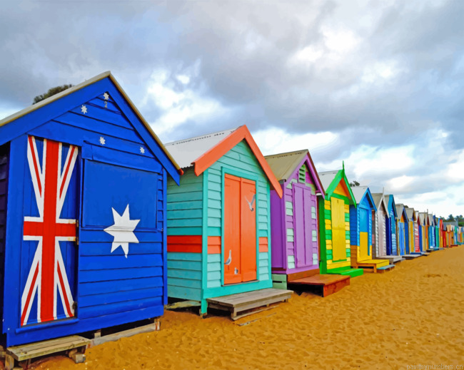 Australian Beach Hut Painting By Numbers.png