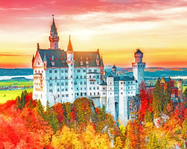 Autumn Season In Germany Painting By Numbers.png