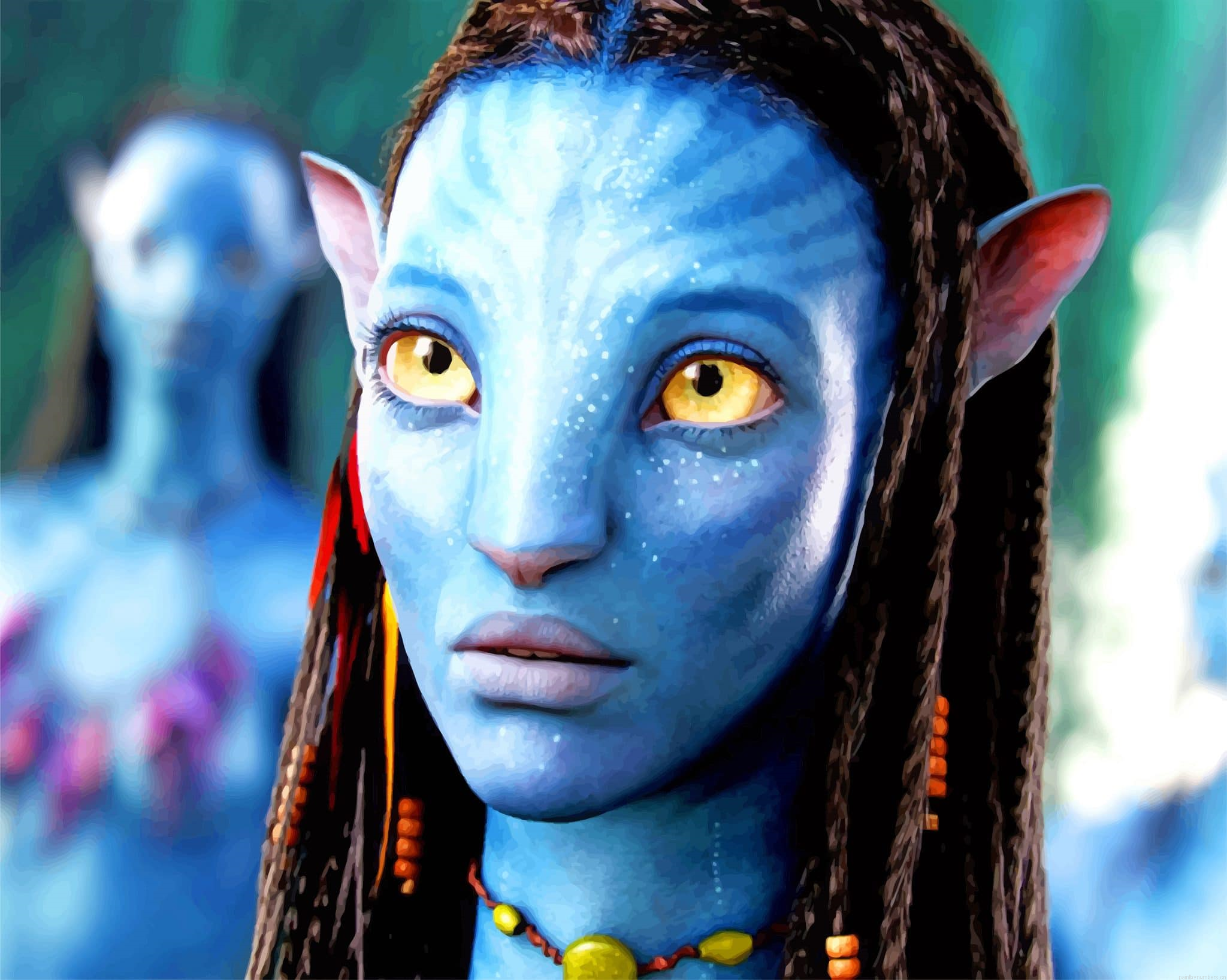 Avatar Neytiri Character Movies Painting By Numberss.png