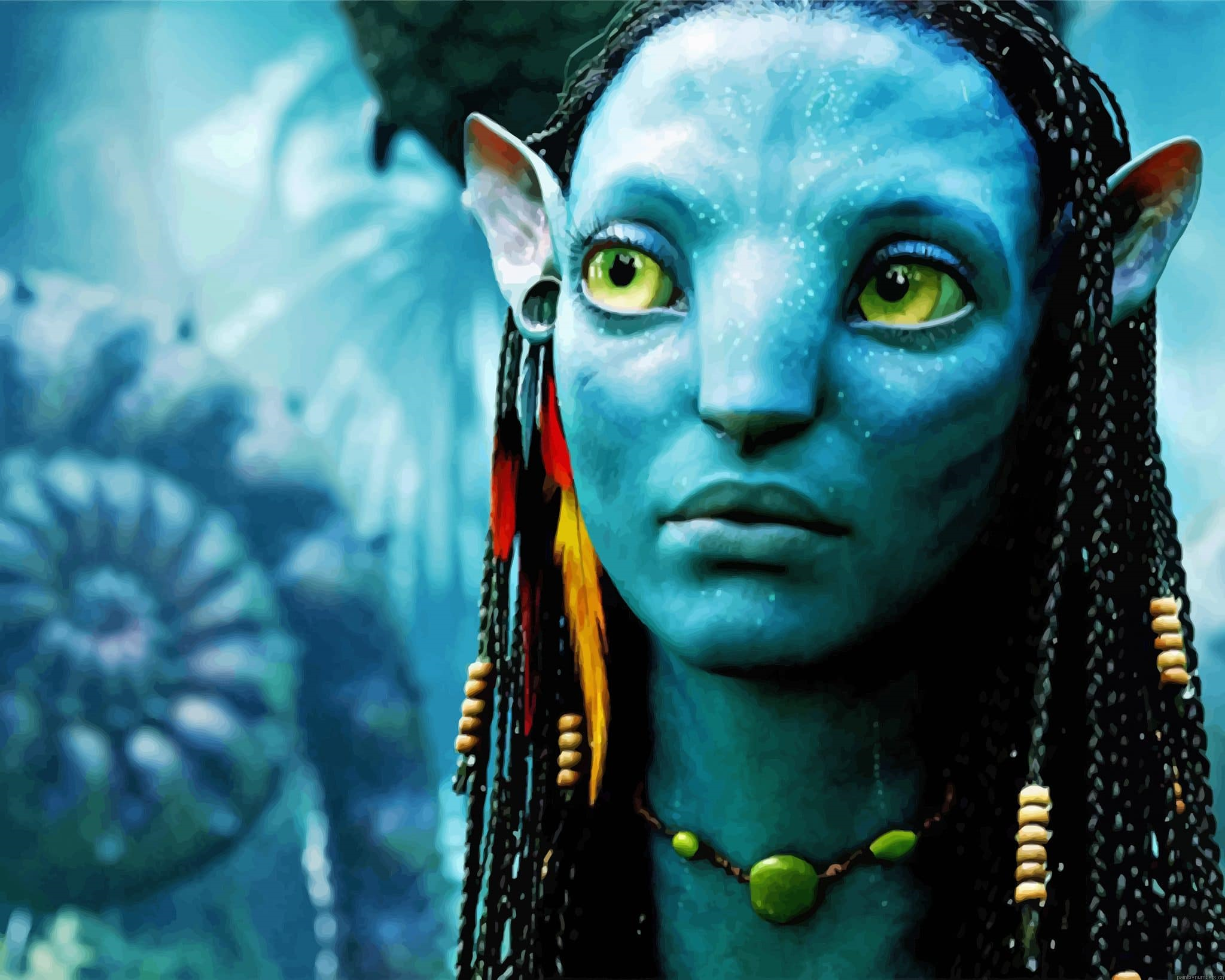 Avatar Neytiri Movies Painting By Numberss.png